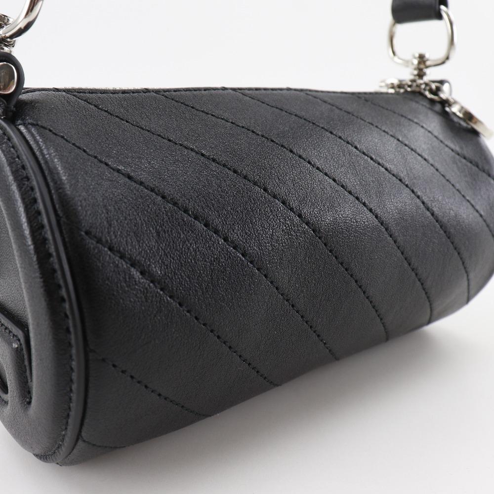 GUCCI Blondie Mini Shoulder Shoulder Bag 760170 black leather Women Used