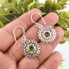 Peridot Gemstone Jewelry, 925 Solid Sterling Silver Jewelry, Beautiful Handmade Peridot Earring, Women Earring For Gift