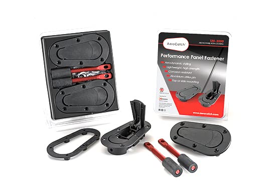 

SFC AEROCATCH Aero Catch Тип Плюс Бесключевой Черный Комплект Крепежных Пластин 120-2000 Модель 2024: неподдельный чёрный