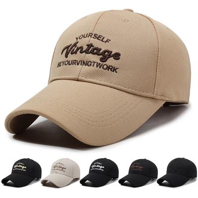 Men's Spring Autumn Outdoor Sports Baseball Cap Women's Sun Hat Embroidered Cap