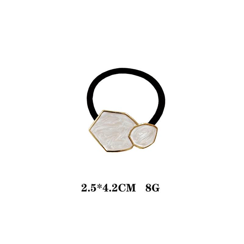 Retro Gold Geometric Hair Clips and Ponytail Ties