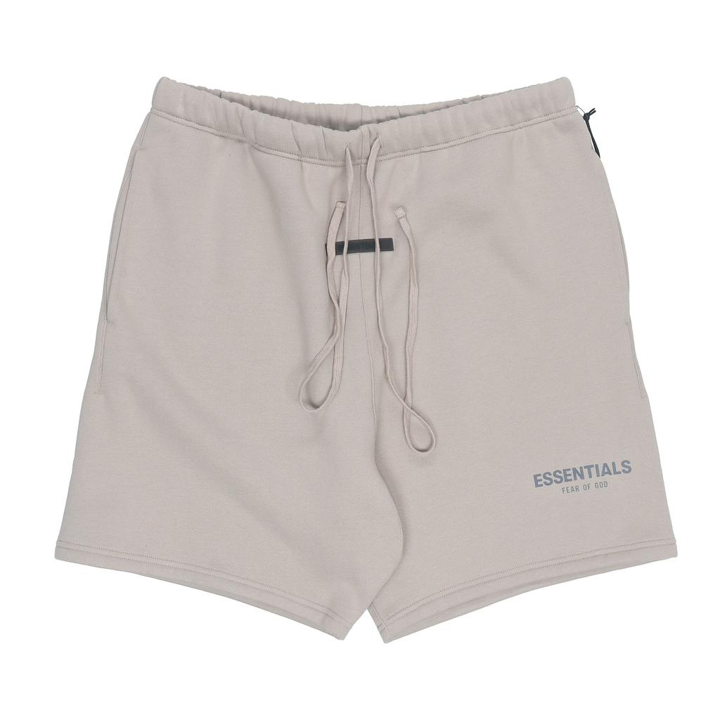 Fear of God Essentials Fleece Shorts Unisex Bottoms Tan FOG-FW21-182