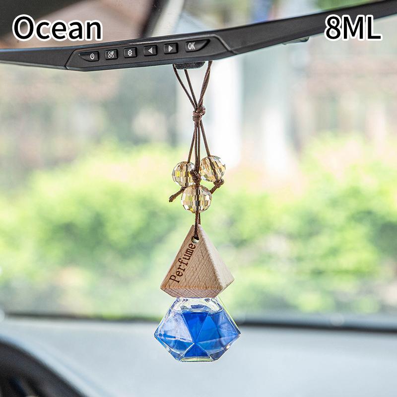 8ML Car Plant Essential Oil Freshener for Aroma Diffuser Fragrance Car Air Freshener Bottles Ornament Odor Eliminator