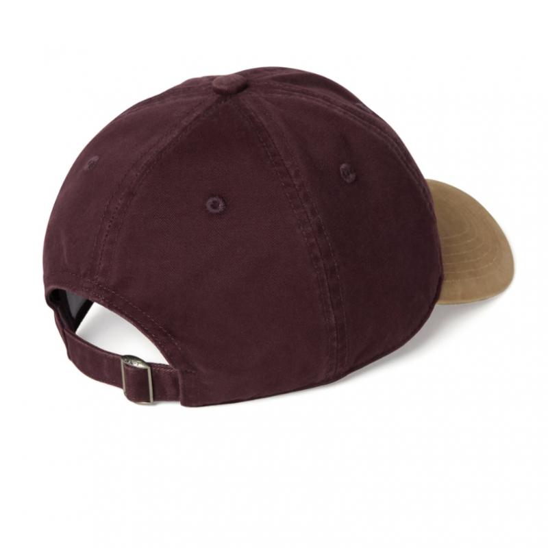 ThIs Is Never That Small Rs Logo Cap Burgundy Beige