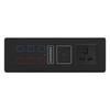 Dual Socket Switch 8M Indian Standard Wall Touch Switch Compatible with Alexa Google Assistant Voice Control Tuya