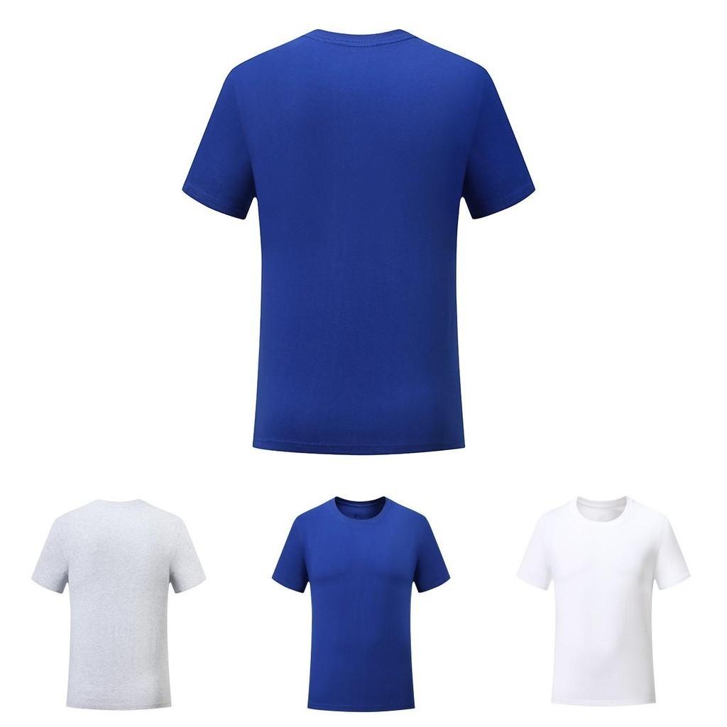 Premium Cotton Men Women Plain T Shirts With Soft Short Sleeves Crew Neck