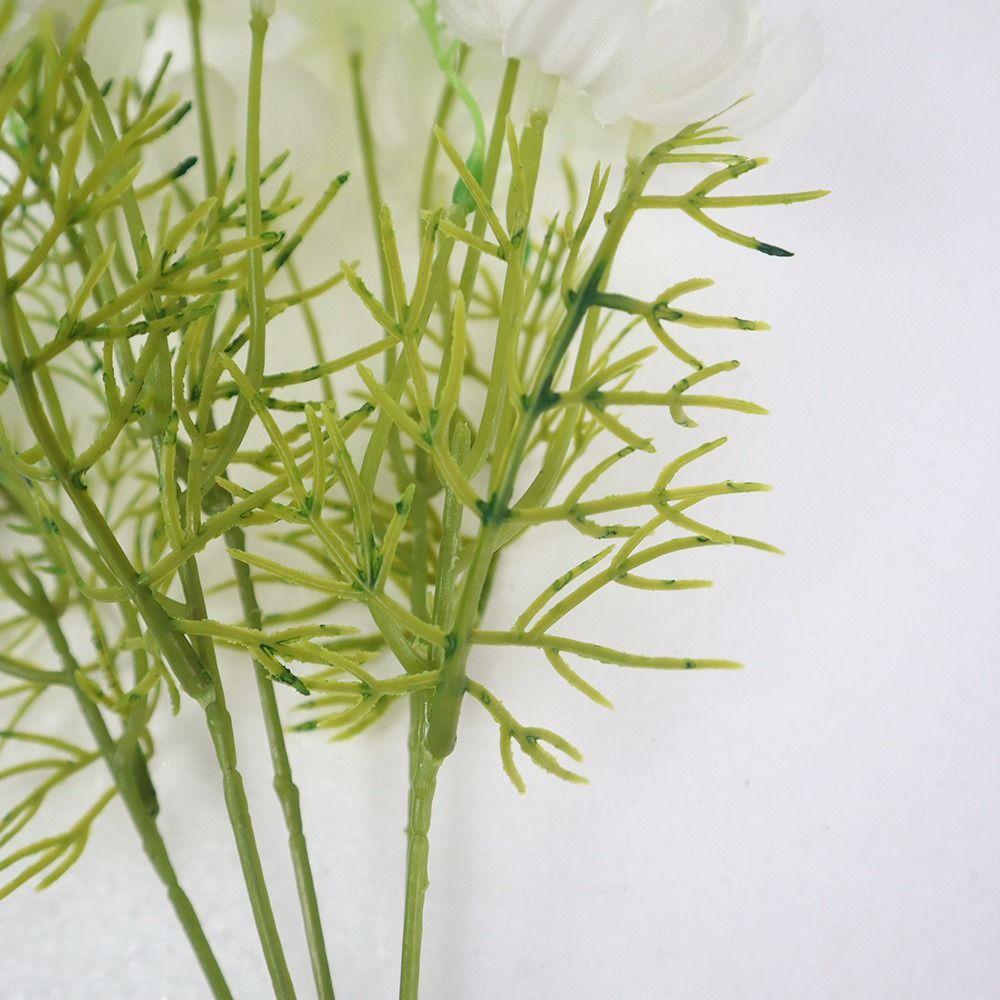 New Silk Cloth Fake Flower DIY Floral Materials Realistic Flower Bouquet Soft Simulation Flowers Photography Props