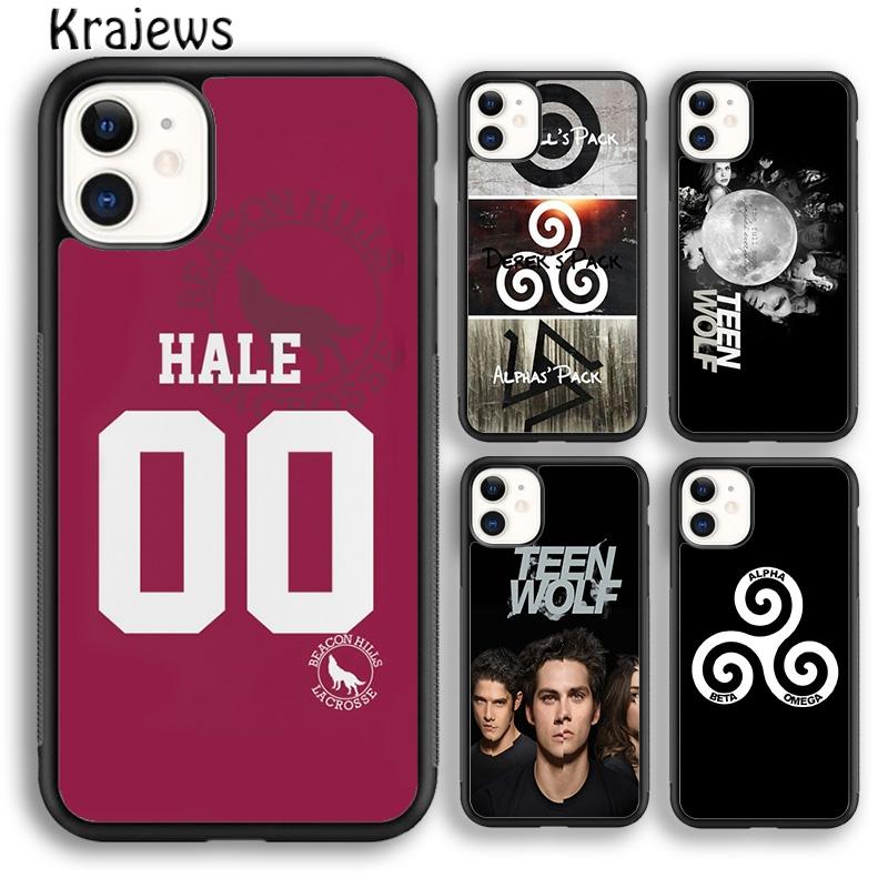 Krajews New TEEN WOLF Printed Fashion Phone Case Cover For iPhone 17 Air 16 15 14 Plus 11 12 Pro Max Coque Fundas