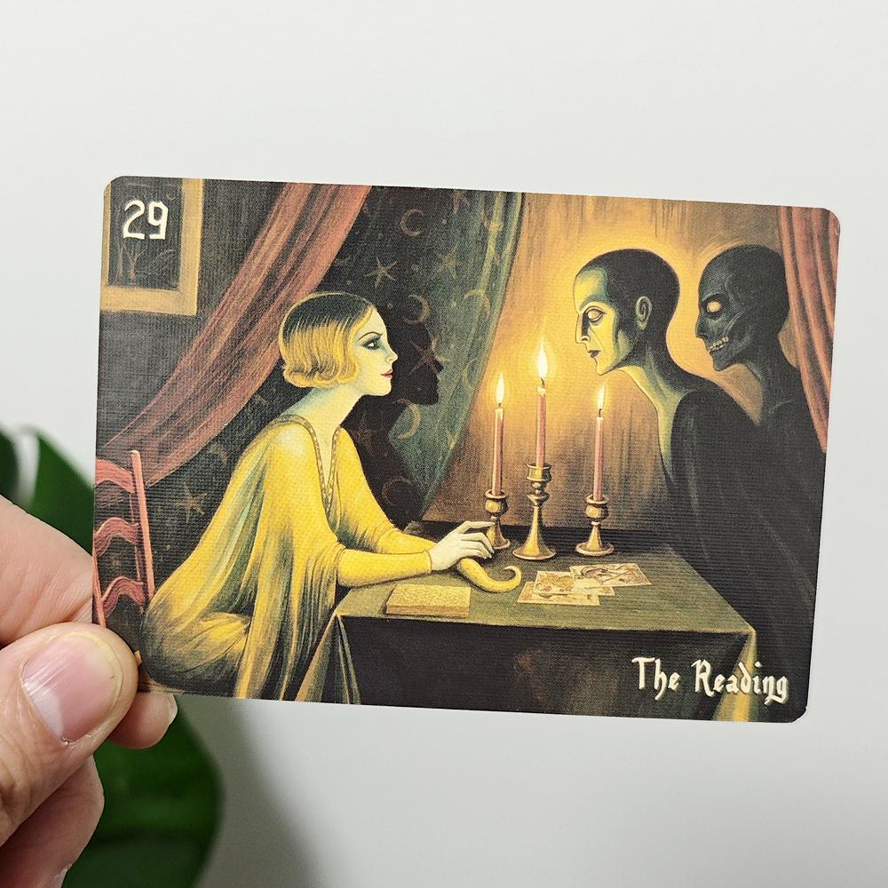 52 Enigmatic Cards Felix Nacht's Gallery of Hallucinations Oracle 10.5*7.5cm