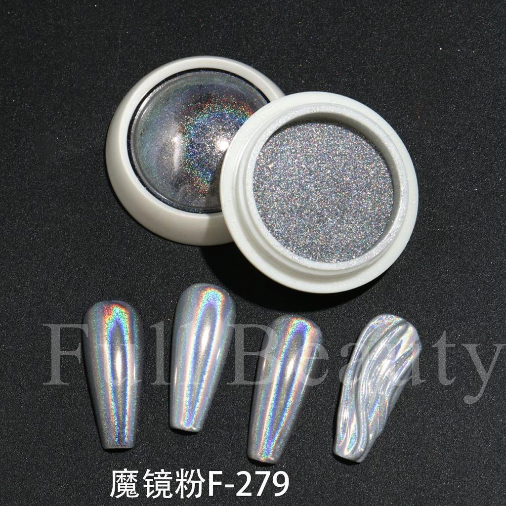 New Nail Art Glitter Laser Mirror Powder Silver Mirror Nail Art Mirror Powder