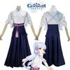 Gorgeous Kamisato Ayaka Genshin Impact Cosplay Costume