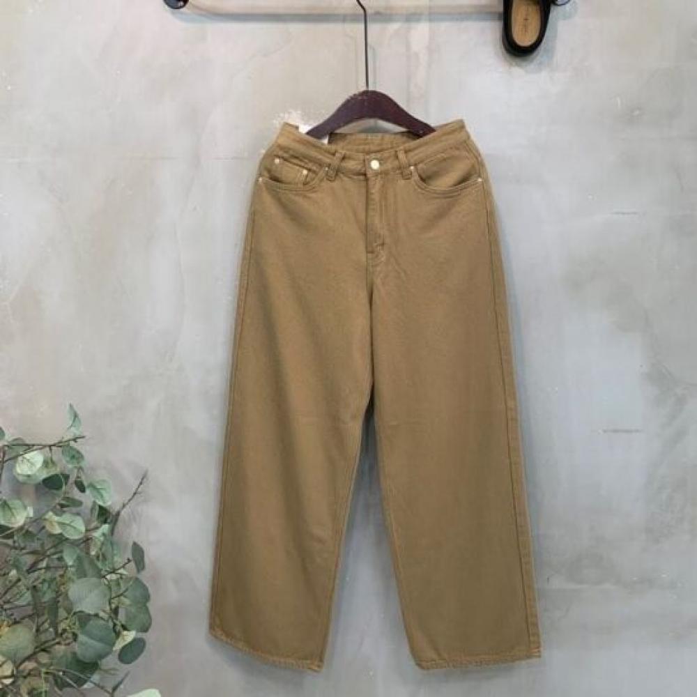C S In The Room Women S fleeCe baSiC Straight Wide pantS 3Color Sk C001