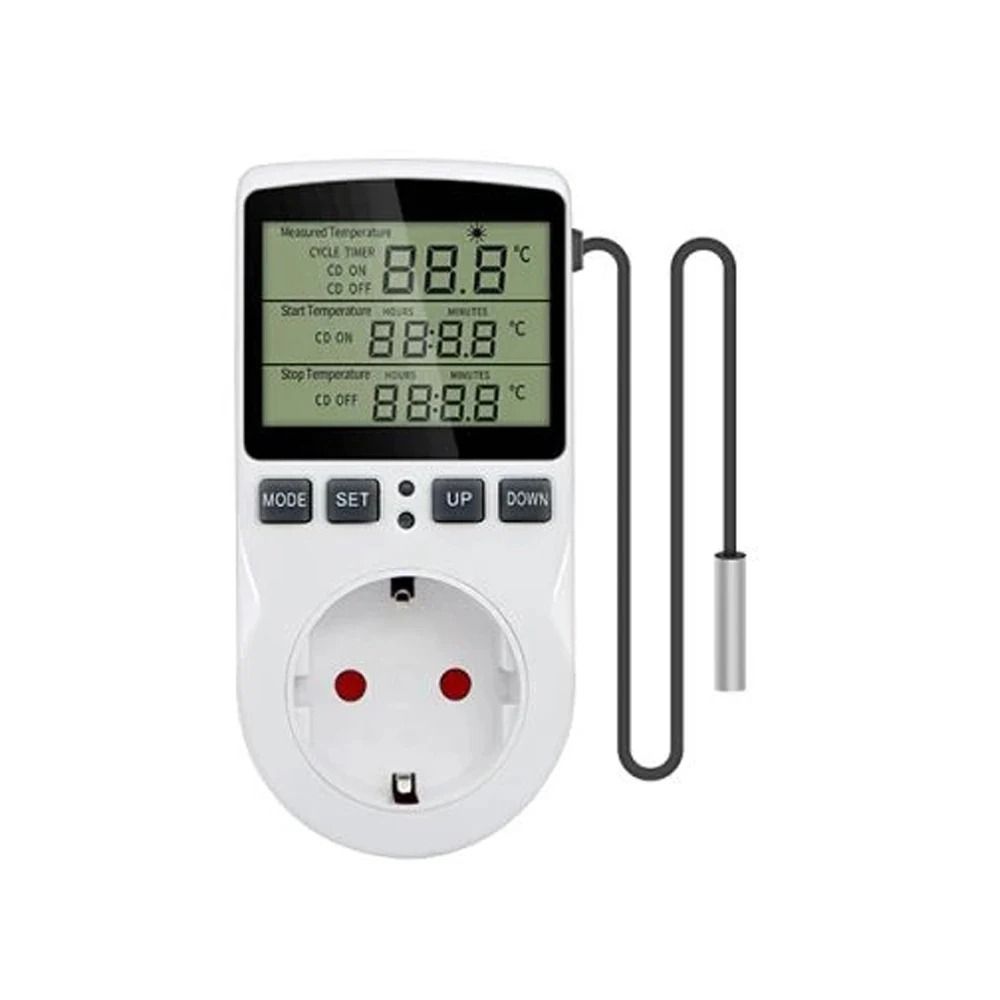 Timer Switch Digital Thermostat Digital Display Temperature Controller Temperature Regulation