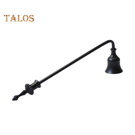 

Огнетушитель для свечей Элегантная крышка фитиля в форме колокола Металлический стопор для свечи Нержавеющий инструмент для тушения свечей с вариантами короткой и длинной длины для Long чёрный