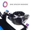 Bicycles Alloy Washer Bolts Washers Bikes Hub Screw Washer Bikes Hub Conversion Spacer Bicycles Spacers Washer Fastener