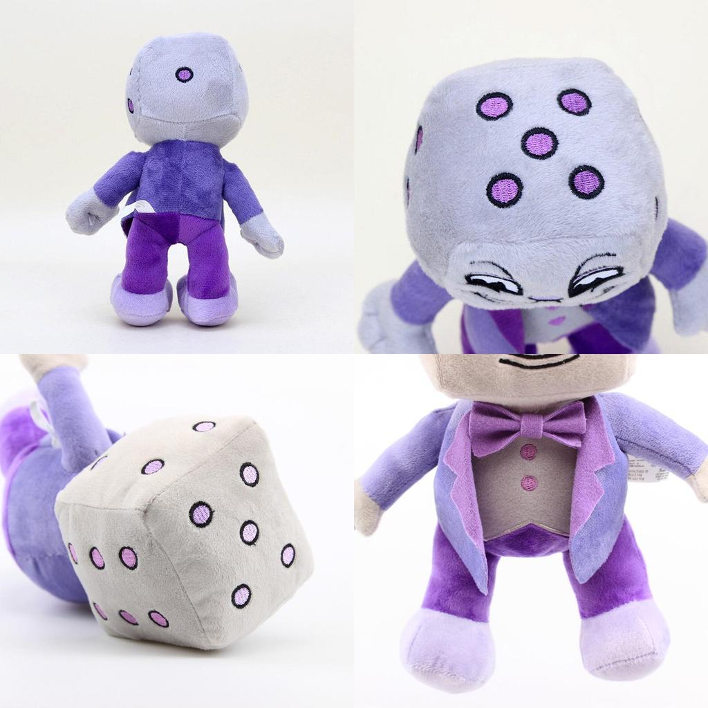 Charming Classic Cuphead S1-king Dice Plush Mugman The Devil Boss Collectible Figure