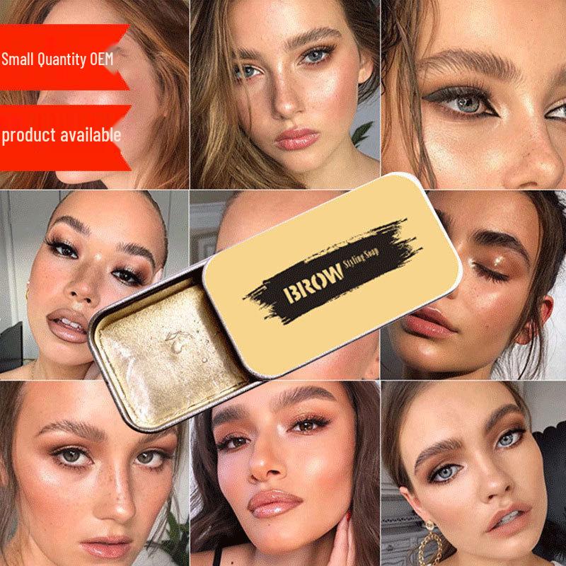 

Long-Lasting Colorless Eyebrow Shaping Soap: Natural, Wild-Style Definition