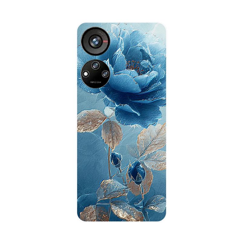 For ZTE Axon 40 SE Case Soft Silicone Owl Butterfly Back Cover Phone Case for ZTE Axon 40 SE Fundas 9047 Black Bumper Axon40SE Axon 40 SE
