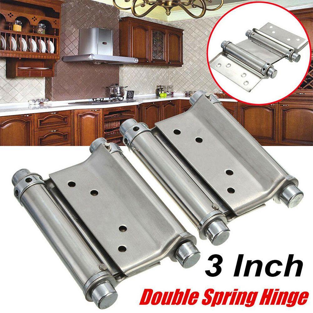 

Решетка двери 3 дюйма/4 дюйма Дверная петля Автоматическое закрытие Двойная пружинная петля из нержавеющей стали