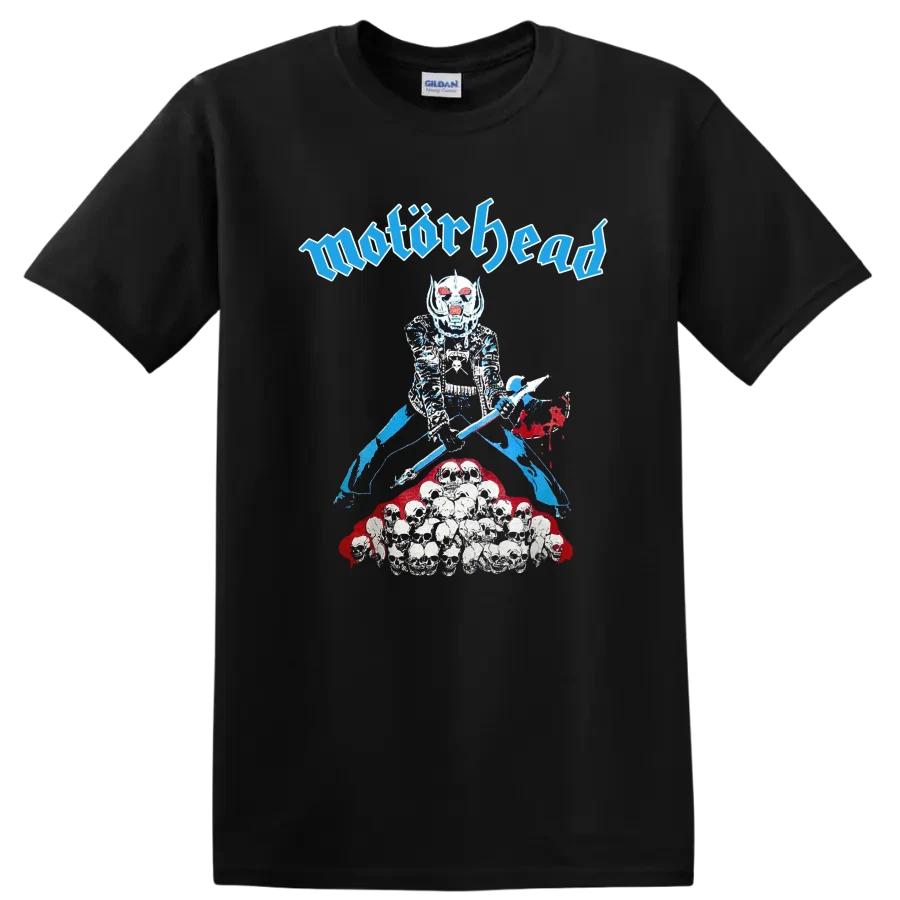 Motörhead Rock Metal T Shirt Lemmy Skull Art Graphic Music Tee