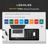Feidun LESAILES Large Shortcut Key Mouse Pad Edge-Locked Thickened Office Computer Desk Mat 800*300*3mm