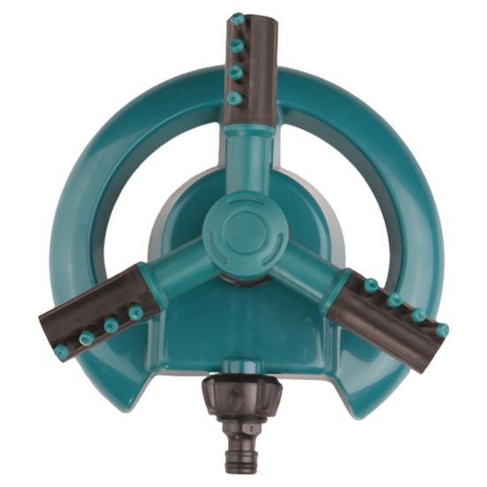 360-Degree Rotating Lawn Sprinkler with 3 Arm Design 3600 Square Feet Wider Coverage Garden Yard Sprinkler