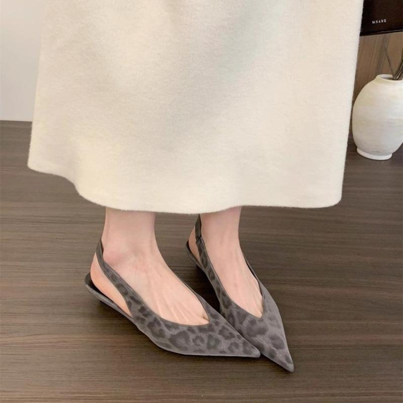 Fashion 2025 Summer New Fashion Low Heel Shoes Pointed Toe Shallow Women Shoes Dresses Wedge Heel Shoes  Women Sandals