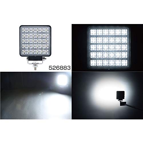 Jet Inoue WL-36 LED Work Lamp, Square, 24W, 4.5 inches, Part Number 526883
