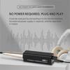Portable 3.5mm Headphone Amplifier for Microphone Speakers Studio Grade Sound