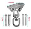 304 Stainless Steel Hammock Chair Swing Hook - Outdoor Rotating Plate & Hardware Accessories.