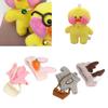 3 Piece Set Duck Plush Toy Clothes Washable Plush Plush Duck Clothing DIY Match Cartoon Stuffed Duck