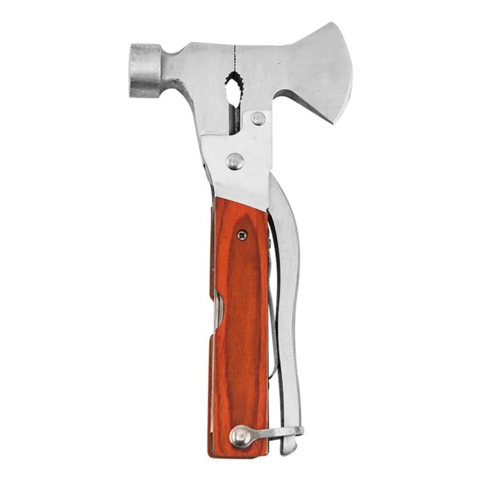 

Премиальный многофункциональный инструмент-молоток 14-в-1 для дома, походное снаряжение и работа, молоток, плоскогубцы, нож и многое другое-E One Size