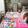 Colorful BT21 Characters Celebration carpet Living room and bedroom mats printing Office chair cushion Dormitory decoration Fashion
