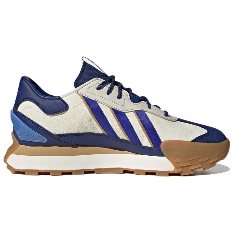 Adidas Neo Futro Mixr Fabric Sneakers Non-Slip Wear-Resistant Lightweight Low-Top Casual Shoes Unisex Sneakers White Blue Brown HQ4580