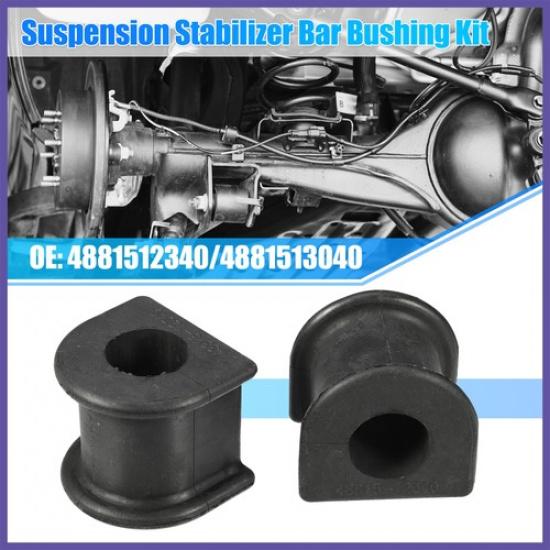 2pcs Suspension Stabilizer Bar Bushings No.4881512340/4881513040 Fit for Toyota