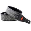 Straps 6cm CORDOBA BLACK RightOn! Guitar/Bass Strap, Wide, 90-150cm,