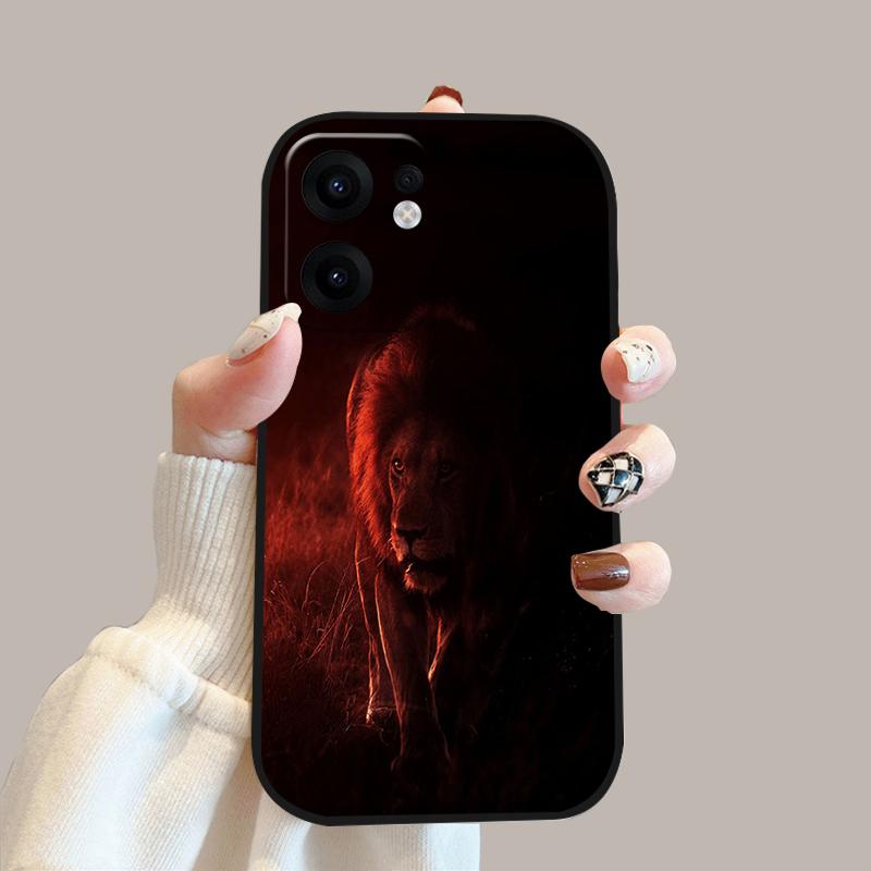 Cartoon Case For Oppo Reno13 F Shockproof Soft Silicone TPU Phone Cover For Oppo Reno 13 F 13F 4G 5G Coque Reno13F Fundas Capa