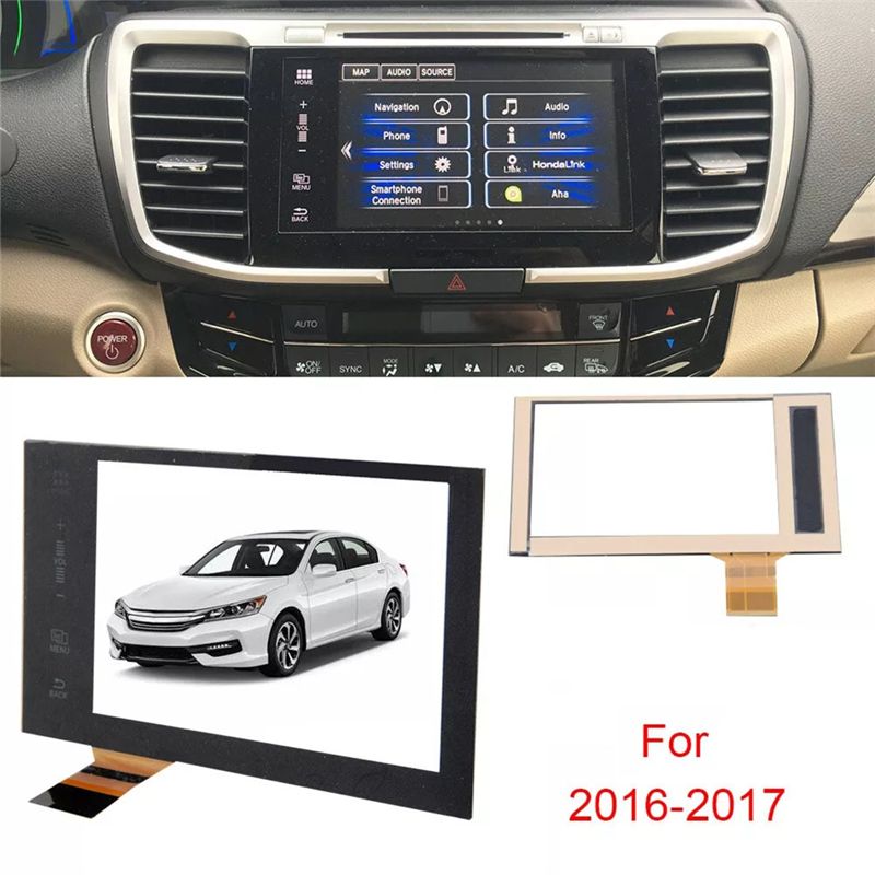 Replacement LCD Display Touch Screen Glass Digitizer For Honda Accord 2016-2017 Navigation Radio 39101-T3L-A71