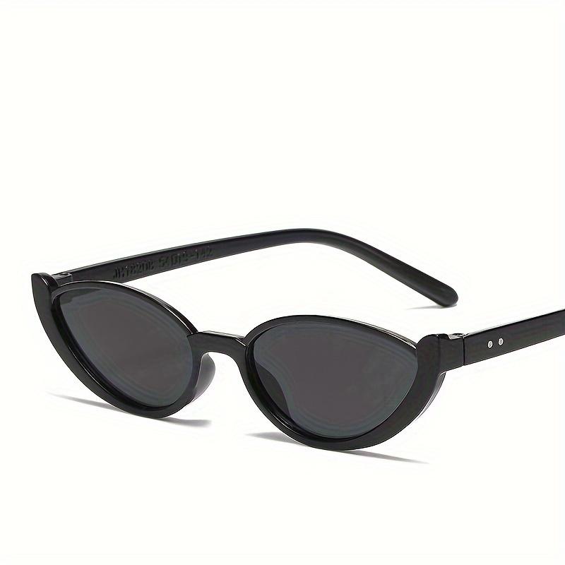 Kvinner Nye Small Cat Eye Solbriller Kvinner Menn Trendy Vintage Shades Eyewear Kjøring Sykkel Solbriller Halvramme solbriller