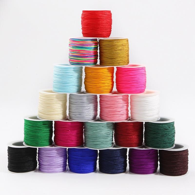 

No. 72 Jade Thread Braided Rope DIY Bracelet Necklace Material Kit 1 unit/package