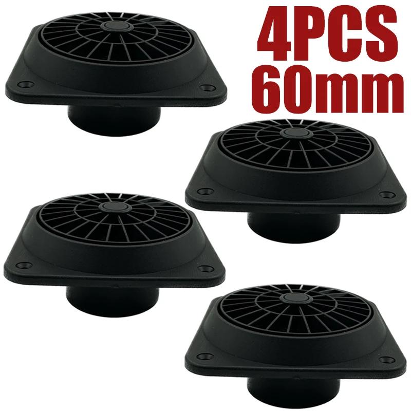 1/2/4/6X 60mm/2.36" Warm Diesel Heater Conditioner Ducting Duct Air Vent Outlet with Fan Black For Webasto Car Truck Camper VAN