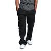 Red Men Cargo Jogger Pants Autumn Hip Hop Street Wear Loose Trousers Multi Pocket Solid Color Overalls Sports Wear