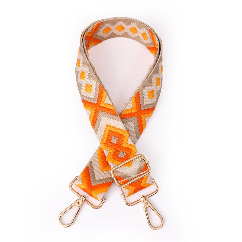 Geflochtene Schultergurte Neuer Gittertyp Fertige Gurtbandunterstützung Geeignet für Schulter-Umhängetaschen