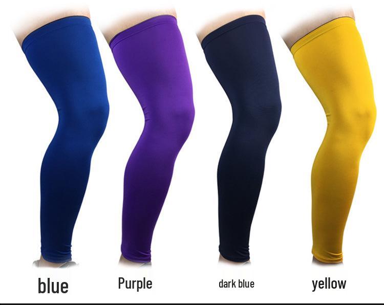 Unisexové venkovní cyklistické návleky na nohy, letní sportovní legíny s ochranou proti slunci, prodyšné elastické vybavení pro basketbal a další - HX001