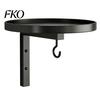 Bird Waterer for Yard Wall Mounted Bath, Outdoor Bath Tray with Feeder Hook, Metal Durable Garden Fence Not Included Hanging