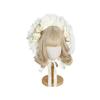 New Color Lolita Hanyang Eclectic Straw Hat Bnt Lace Cla Flower Bow Flat Hat Bonnet Top Hat