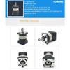 Nema23 Nema34 Planetary Gearbox Step-down Gearbox Motor Reducer Less 7 Arcmin for Stepper Motor 60/80/90 400W 750W Servo