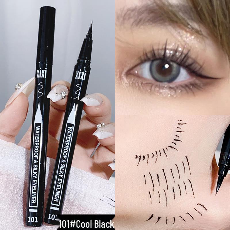 Waterproof Colorful Eyeliner Pen - Thin, Easy To Apply, Long-lasting, Smudge-proof for Beginners