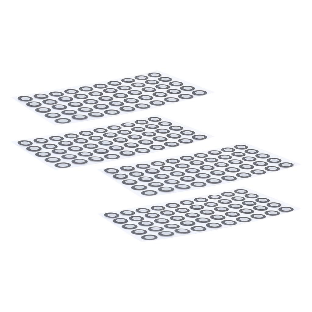 500 Pcs 3D Scanning Marker 6mm ID 10mm OD Reference Point Diffuse Reflection Markers 3D Scan Trackin