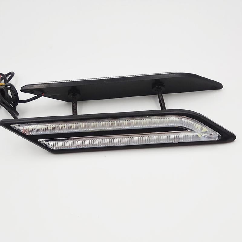 Car Flashing DRL Super Bright DRL Car daytime LED light Universal Car Daytime Running Lights Car Styling Waterproof 33 LED